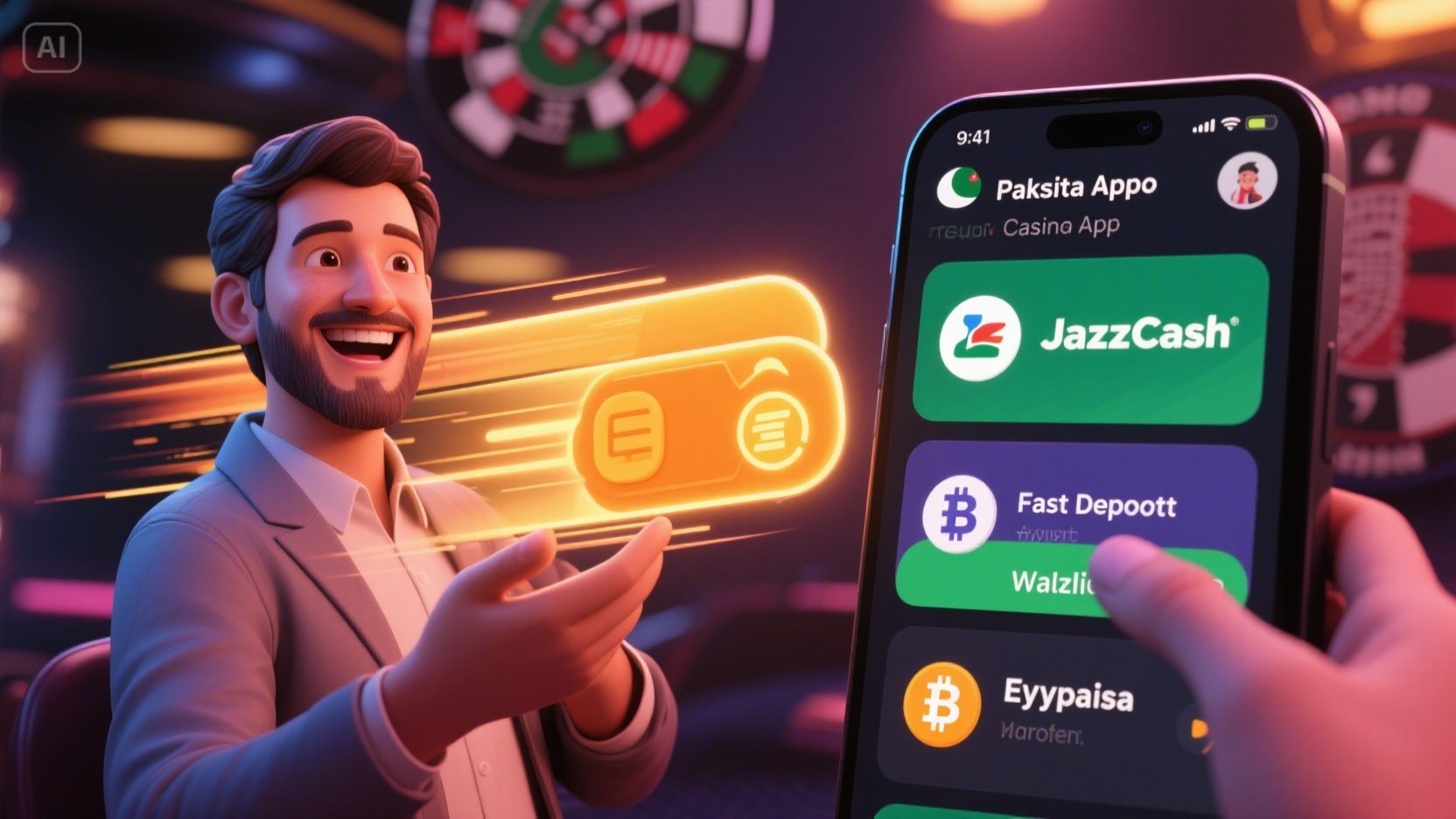BetfinalDeposit now and get an amazing 200% first deposit bonus instantly! Pakistani players can enjoy secure JazzCash or Easypaisa payments, play top casino games, and withdraw their PKR winnings safely in just a few minutes.